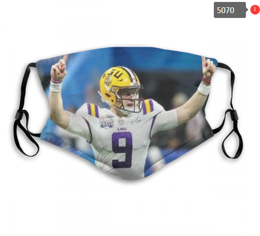 NCAA LSU Tigers Dust mask with filter->ncaa dust mask->Sports Accessory